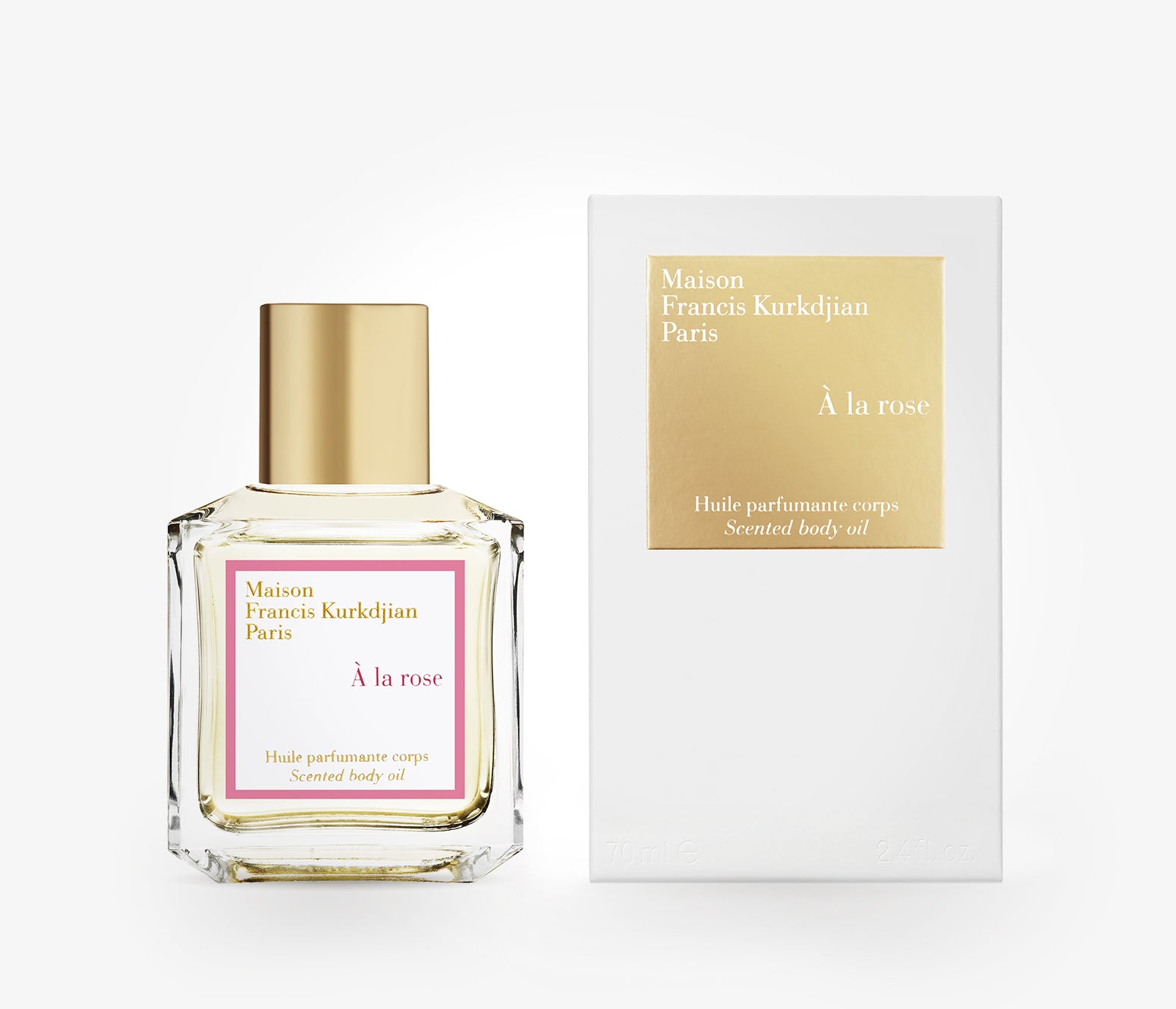 Maison Francis Kurkdjian - À La Rose Scented Body Oil - 70ml - PHO001 - product image - Body Oil - Les Senteurs